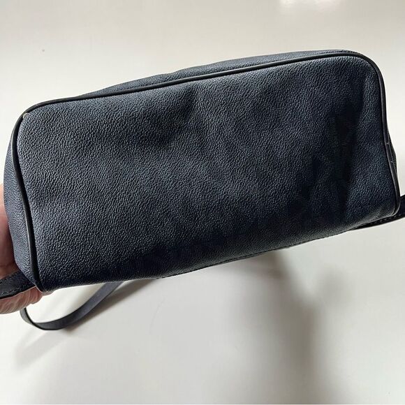 Michael Kors Rhea Medium Blue Logo Backpack - Picture 9 of 15